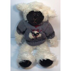 Boyds Bears McNeil Mutton Lamb 15" Plush Weighted Bean-Filled Collectible Sheep